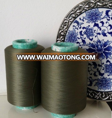 Antibacterial Copper Fiber Metallic Conductive Yarn